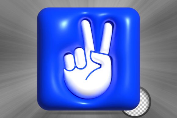 Integrating the Peace Gesture Hand Icon and Victory Love Symbol into Professional Design Workflows