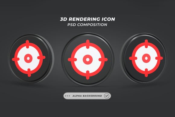 Mastering Visual Impact: A Guide to High-Resolution Target Icon 3D Renders