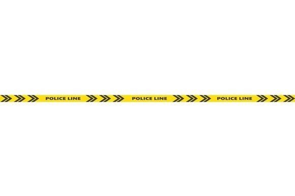 Police Line Vector Template Guide