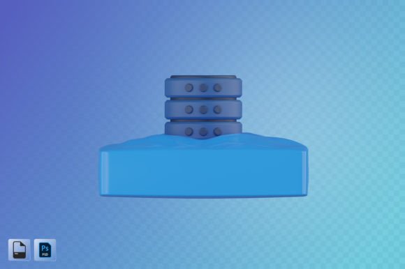 Server Data Leak 3D Object: Visualizing Digital Risk