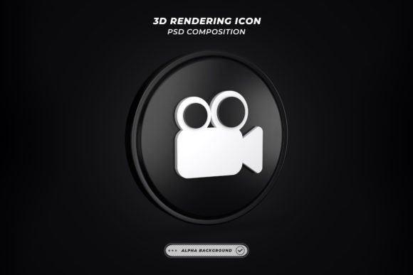 Strategic Visual Communication: Leveraging the 3D Render Camera Icon for Brand Clarity