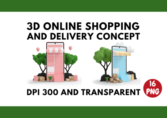 Understanding the 3D Online Shopping and Delivery Concept for Digital Content Creation