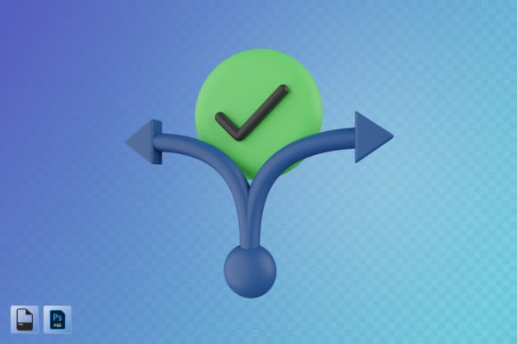 Visualize Choices: Decision Making 3D Object
